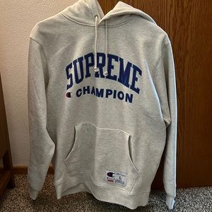 Supreme Champion Hoodie - Size Large